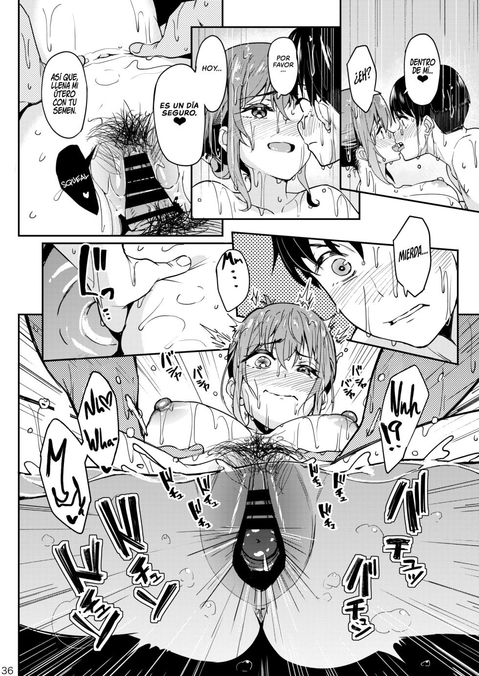 [Ikebukuro Distillery (Kosuke Haruhito)] Mankitsu-chu 3 Onsen Chapter | Pasándola a lo Grande Capitulo 3: Onsen [Spanish] [NekoCreme] [Digital] - Page 35