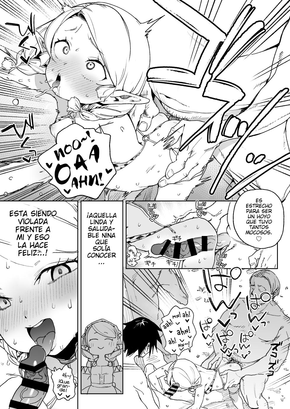 [Meshikutteneru. (Atage)] Oide yo! Elf no Mori Bokujou [Spanish] [elmodela8] [Digital] - Page 28