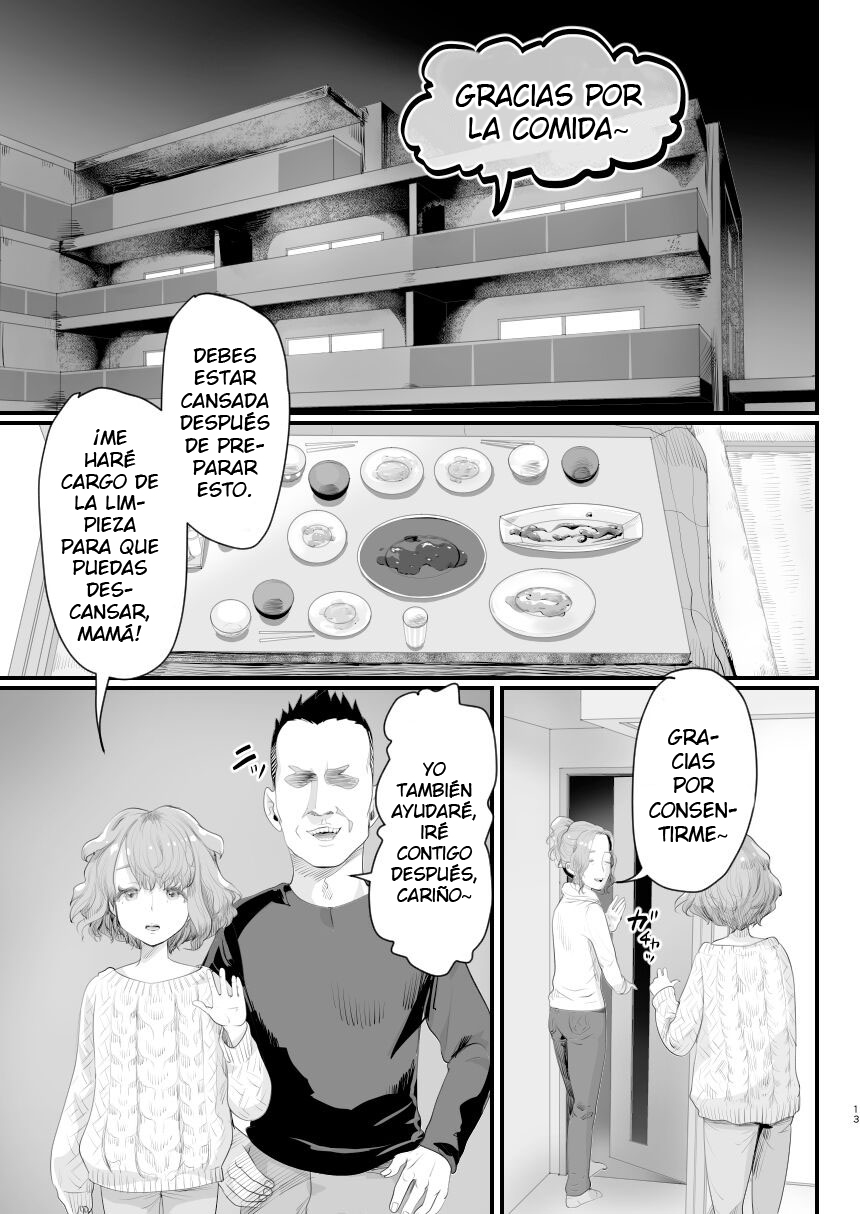 [Groggy-chou (Guro Tsuki)] Papa no Onaho ni Nare! ~Ero Oyaji no Ejiki ni Natta Otokonoko~ [Spanish] [elmodela8] - Page 12