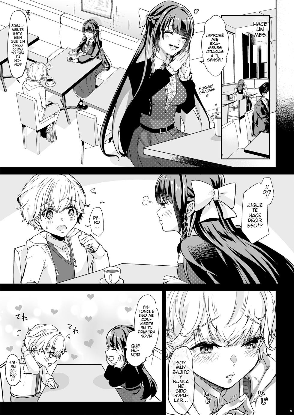 [Chijoku An (Kuzumochi)] Watashi no Kawaii Omorashi Sensei [Spanish] - Page 4