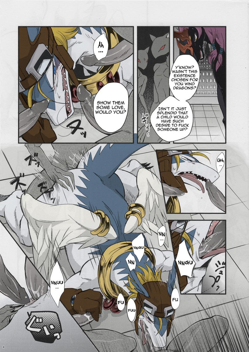 (C80) [Kimidori (Various)] Black Horse Love Hole (Legendz: Tale of the Dragon Kings) [English] [Decensored] [Colorized] - Page 7