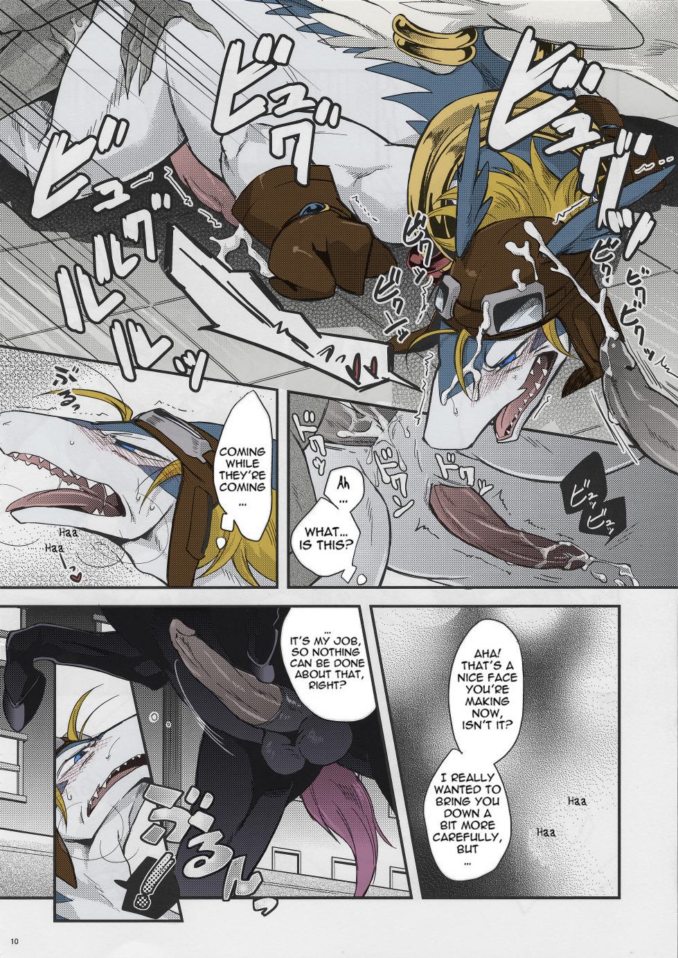 (C80) [Kimidori (Various)] Black Horse Love Hole (Legendz: Tale of the Dragon Kings) [English] [Decensored] [Colorized] - Page 9