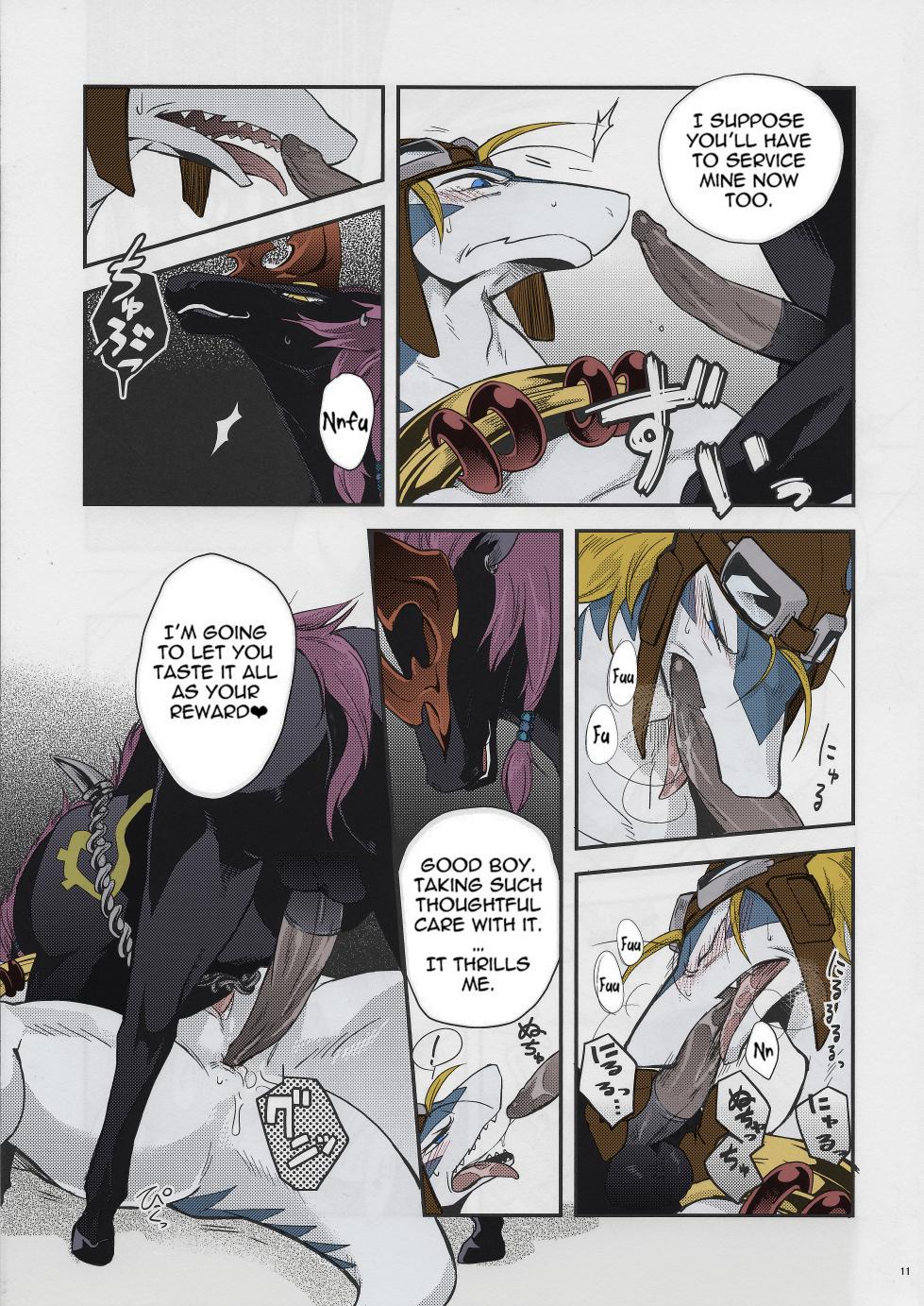 (C80) [Kimidori (Various)] Black Horse Love Hole (Legendz: Tale of the Dragon Kings) [English] [Decensored] [Colorized] - Page 10