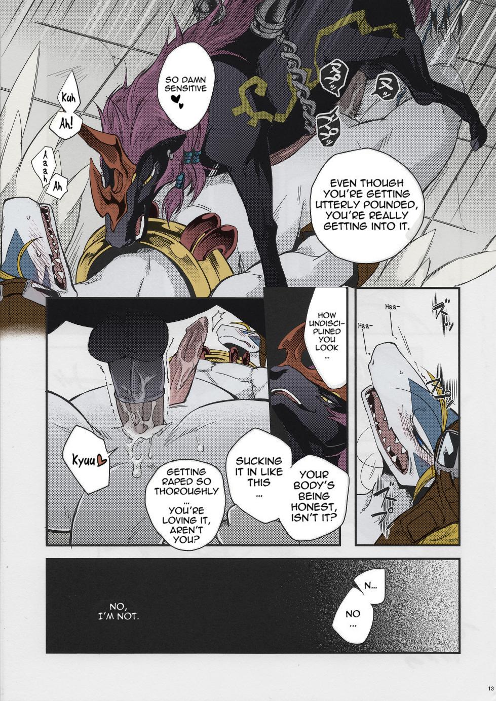 (C80) [Kimidori (Various)] Black Horse Love Hole (Legendz: Tale of the Dragon Kings) [English] [Decensored] [Colorized] - Page 12