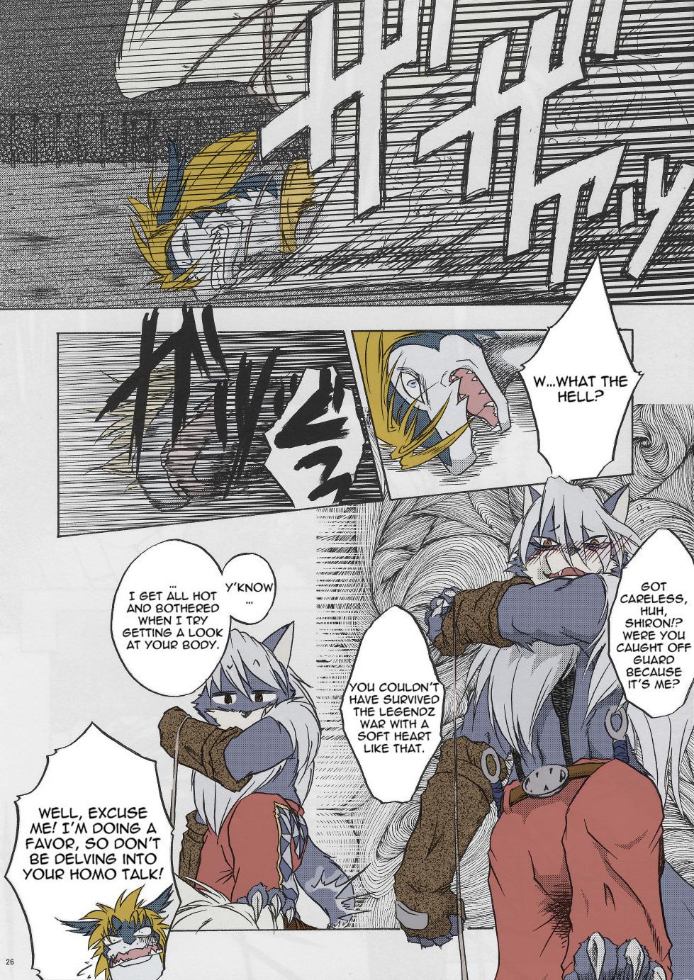 (C80) [Kimidori (Various)] Black Horse Love Hole (Legendz: Tale of the Dragon Kings) [English] [Decensored] [Colorized] - Page 25