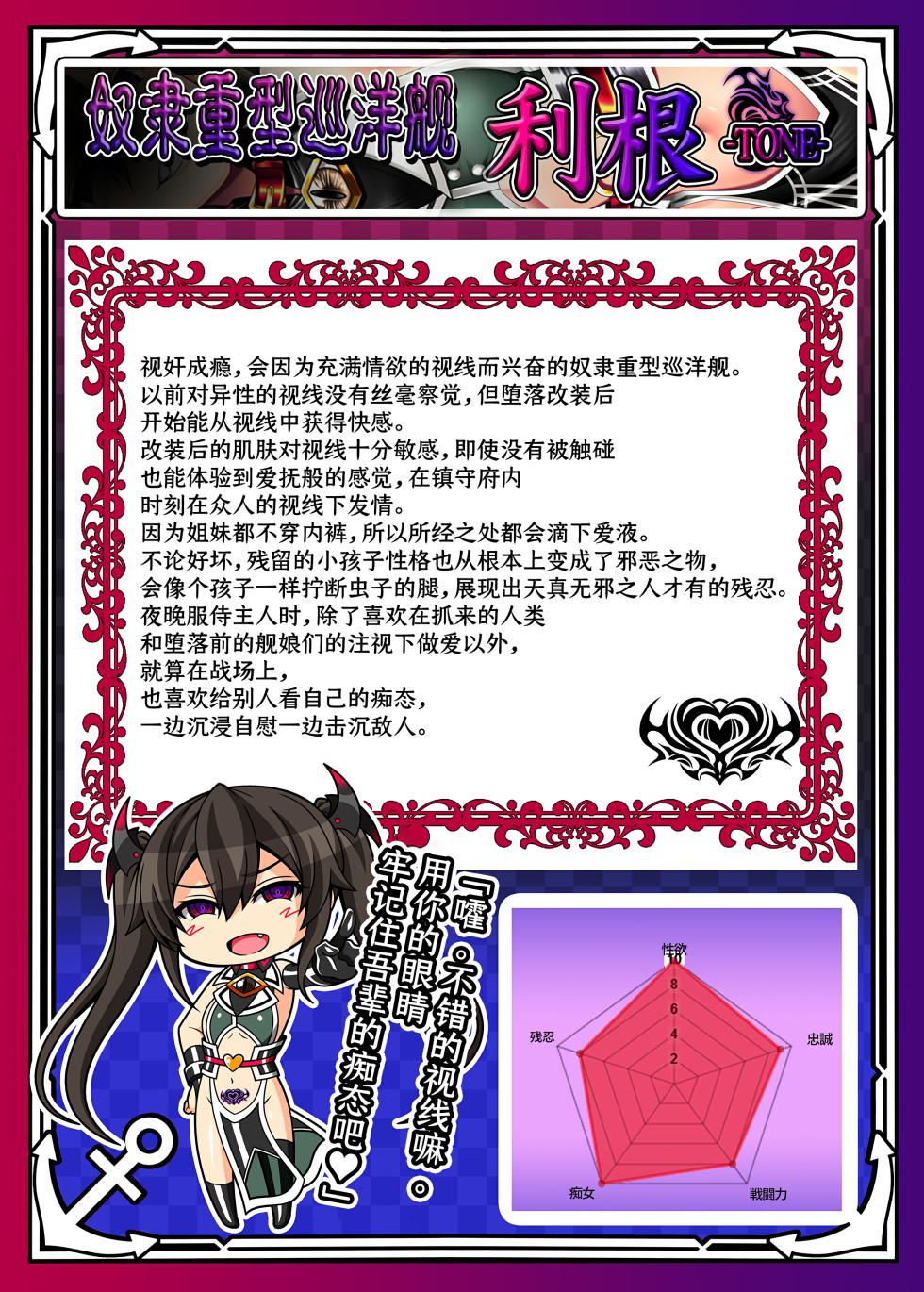 [Atsugari Giyuugun (Militia)] Akuochi Kanmusu Meikan Ni 3/3 (Kantai Collection -KanColle-) [Chinese] - Page 19