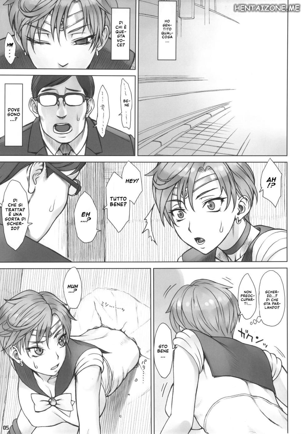 (C91) [Nagaredamaya (BANG-YOU)] Kabe no Naka de | Incastrata e Usata (Bishoujo Senshi Sailor Moon) [Italian] - Page 4