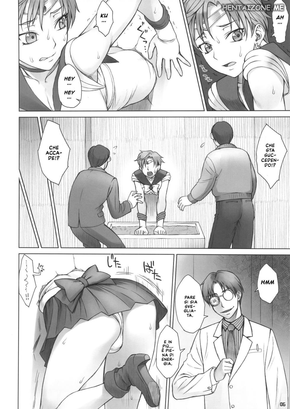(C91) [Nagaredamaya (BANG-YOU)] Kabe no Naka de | Incastrata e Usata (Bishoujo Senshi Sailor Moon) [Italian] - Page 5
