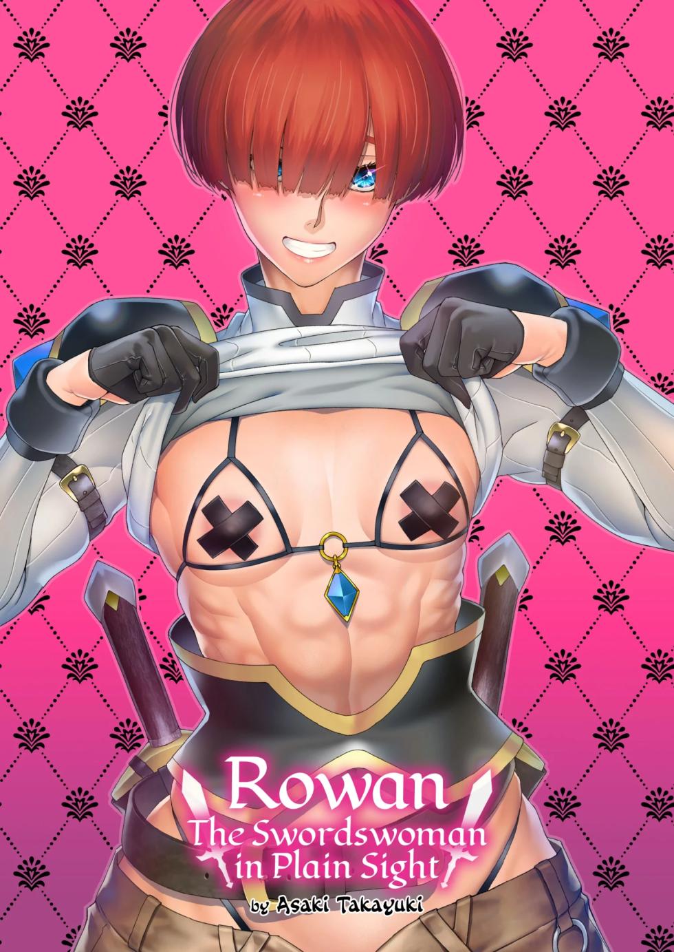 [Asaki Blog Branch Office (Asaki Takayuki)] Rowan Nyokenshi wa Kakusenai | Rowan, the Swordswoman in Plain Sight [Portuguese-BR] - Page 1
