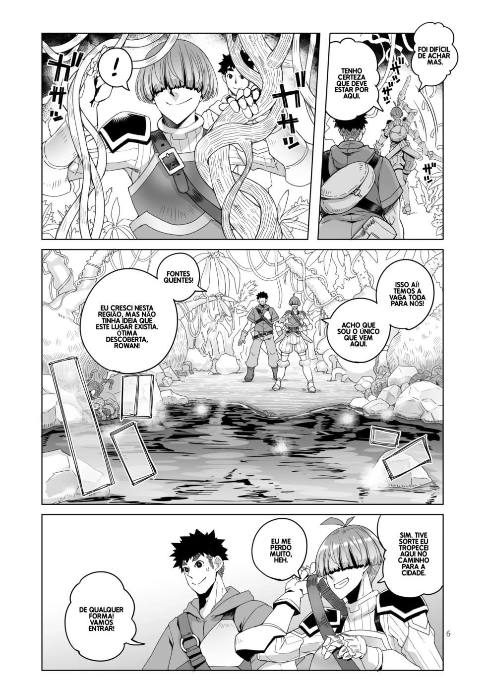 [Asaki Blog Branch Office (Asaki Takayuki)] Rowan Nyokenshi wa Kakusenai | Rowan, the Swordswoman in Plain Sight [Portuguese-BR] - Page 5