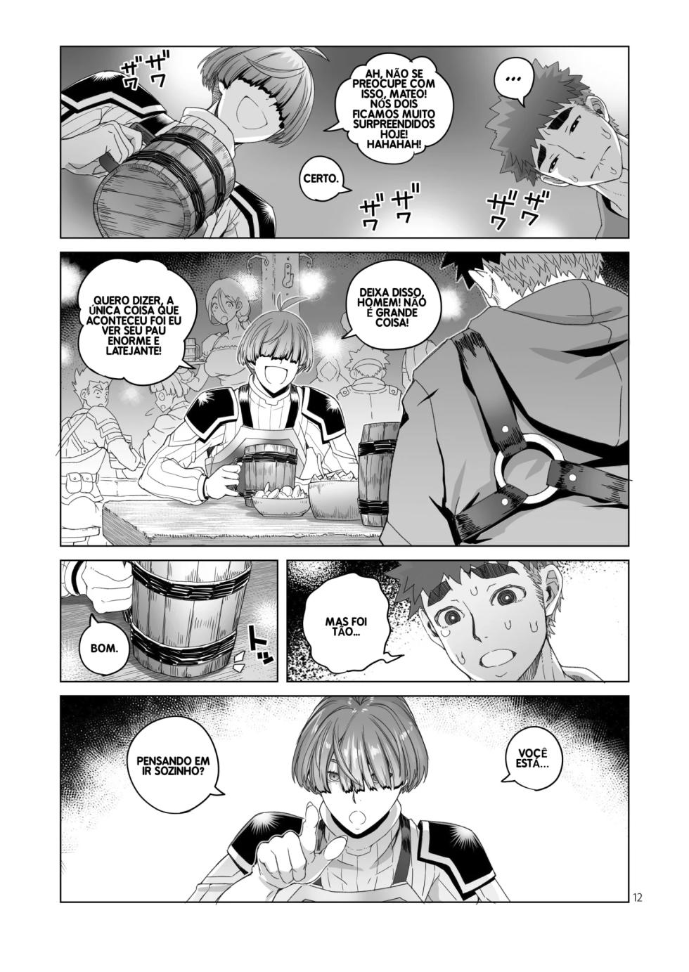 [Asaki Blog Branch Office (Asaki Takayuki)] Rowan Nyokenshi wa Kakusenai | Rowan, the Swordswoman in Plain Sight [Portuguese-BR] - Page 11
