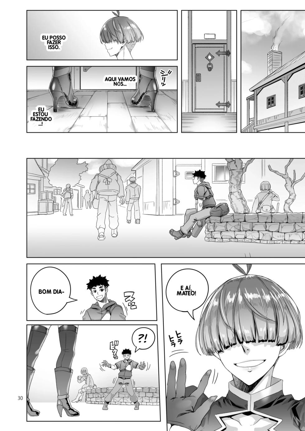 [Asaki Blog Branch Office (Asaki Takayuki)] Rowan Nyokenshi wa Kakusenai | Rowan, the Swordswoman in Plain Sight [Portuguese-BR] - Page 29