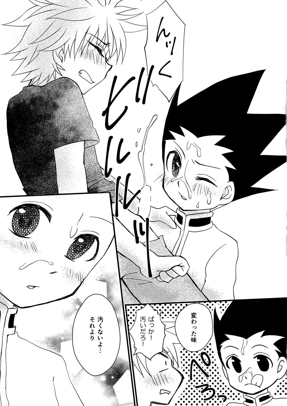 (C95) [Bitter (Kozakura Aika)] Tomorrow never knows (Hunter x Hunter) - Page 14