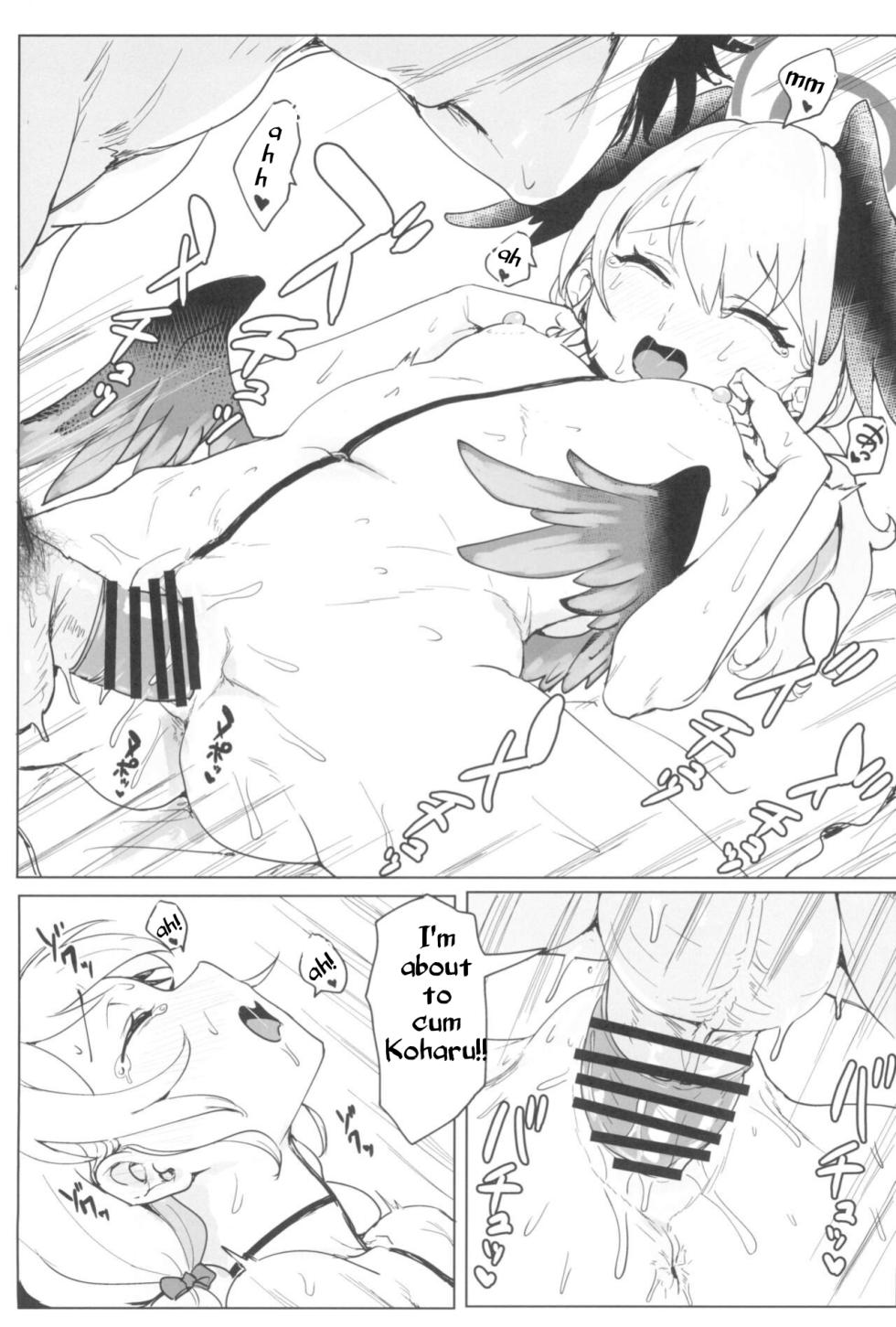 (C102) [Cleari Tei (Clearite)] Koharu to Sukebe suru Hon | Koharu and the Lewd Book! (Blue Archive) [English] - Page 23