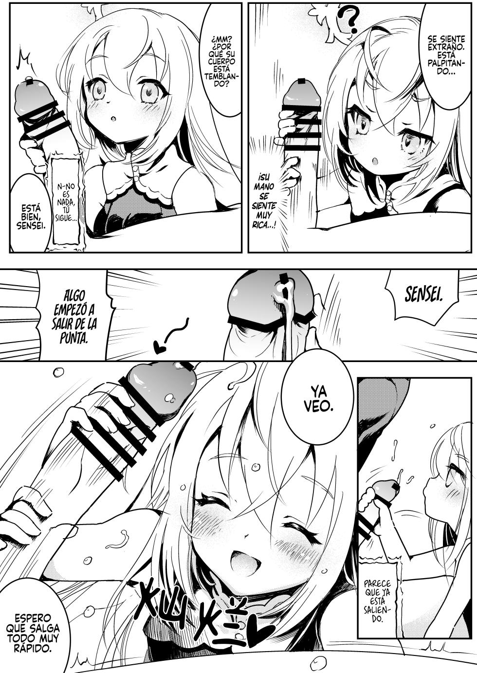 (Sanctum Archive chapter.3) [Tempest (Imaki Ten, Obata Yayoi)] Sensei, Oshiete Hoshii (Blue Archive) [Spanish] [Rakuen Translations] - Page 5