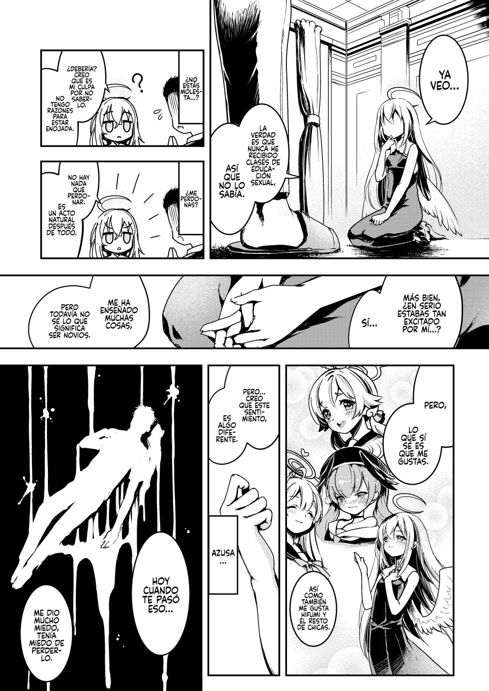 (Sanctum Archive chapter.3) [Tempest (Imaki Ten, Obata Yayoi)] Sensei, Oshiete Hoshii (Blue Archive) [Spanish] [Rakuen Translations] - Page 7