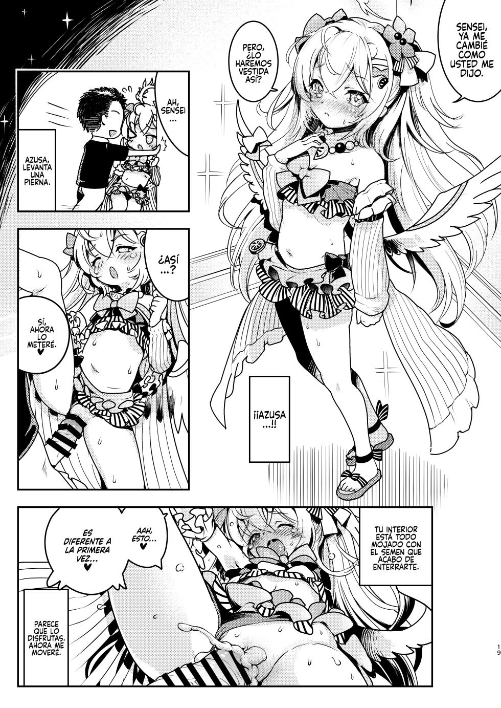 (Sanctum Archive chapter.3) [Tempest (Imaki Ten, Obata Yayoi)] Sensei, Oshiete Hoshii (Blue Archive) [Spanish] [Rakuen Translations] - Page 20