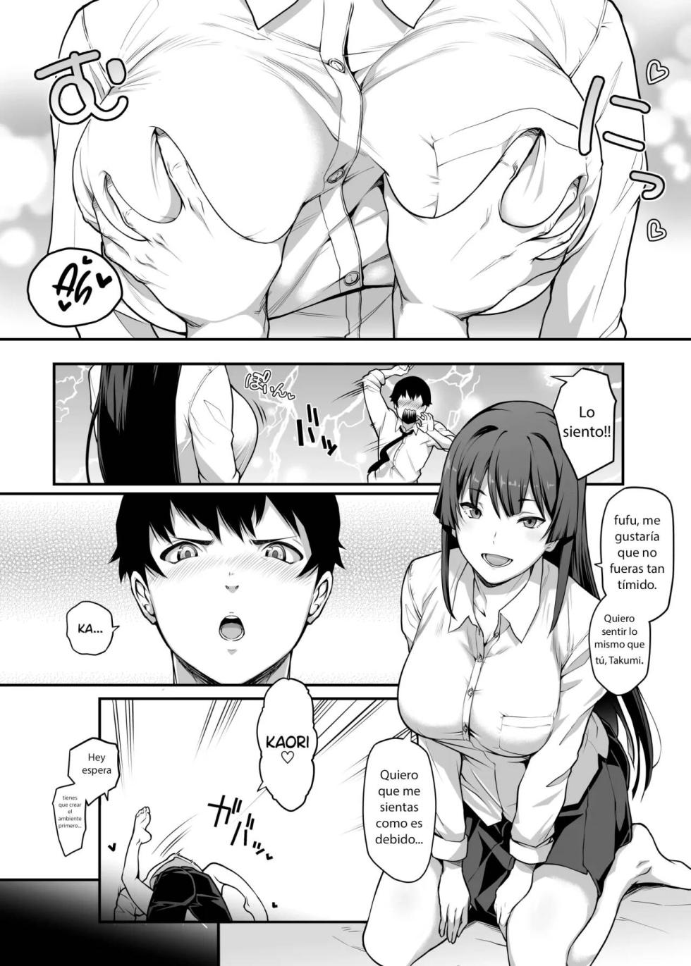 [Kaedeko, Yozo] Kendoubu Shushou de Osananajimi no Bijin de Tsuyoi Boku no Kanojo ga, Charao ni Assari Otosareru Wake ga Nai [Spanish] - Page 8