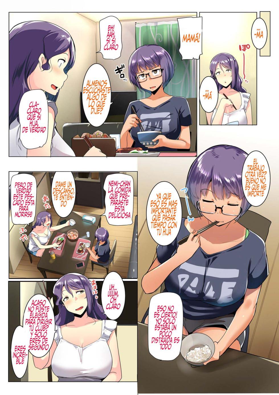 [Misaki (Muneshiro)] Otomodachi to Oyakodon | Oyakodon with Friends [Spanish] - Page 7