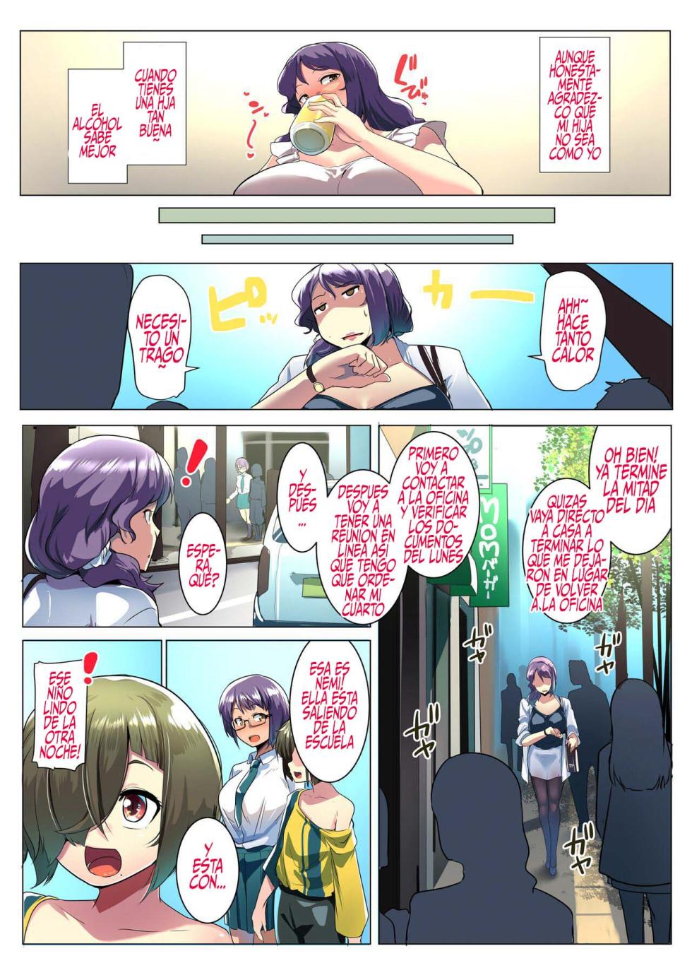 [Misaki (Muneshiro)] Otomodachi to Oyakodon | Oyakodon with Friends [Spanish] - Page 9
