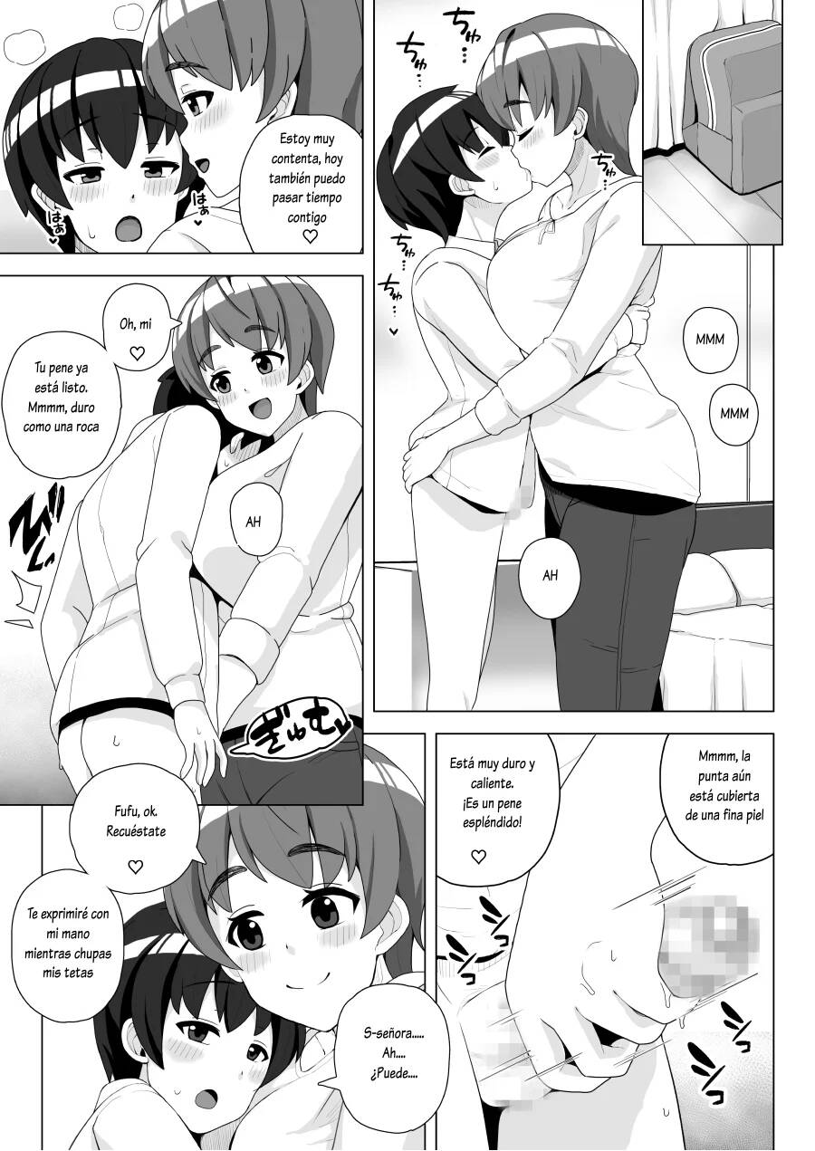 [Sasanoha Toro] Tomodachi no Mama wa Nakadashi OK na Sexfriend [Spanish] - Page 6