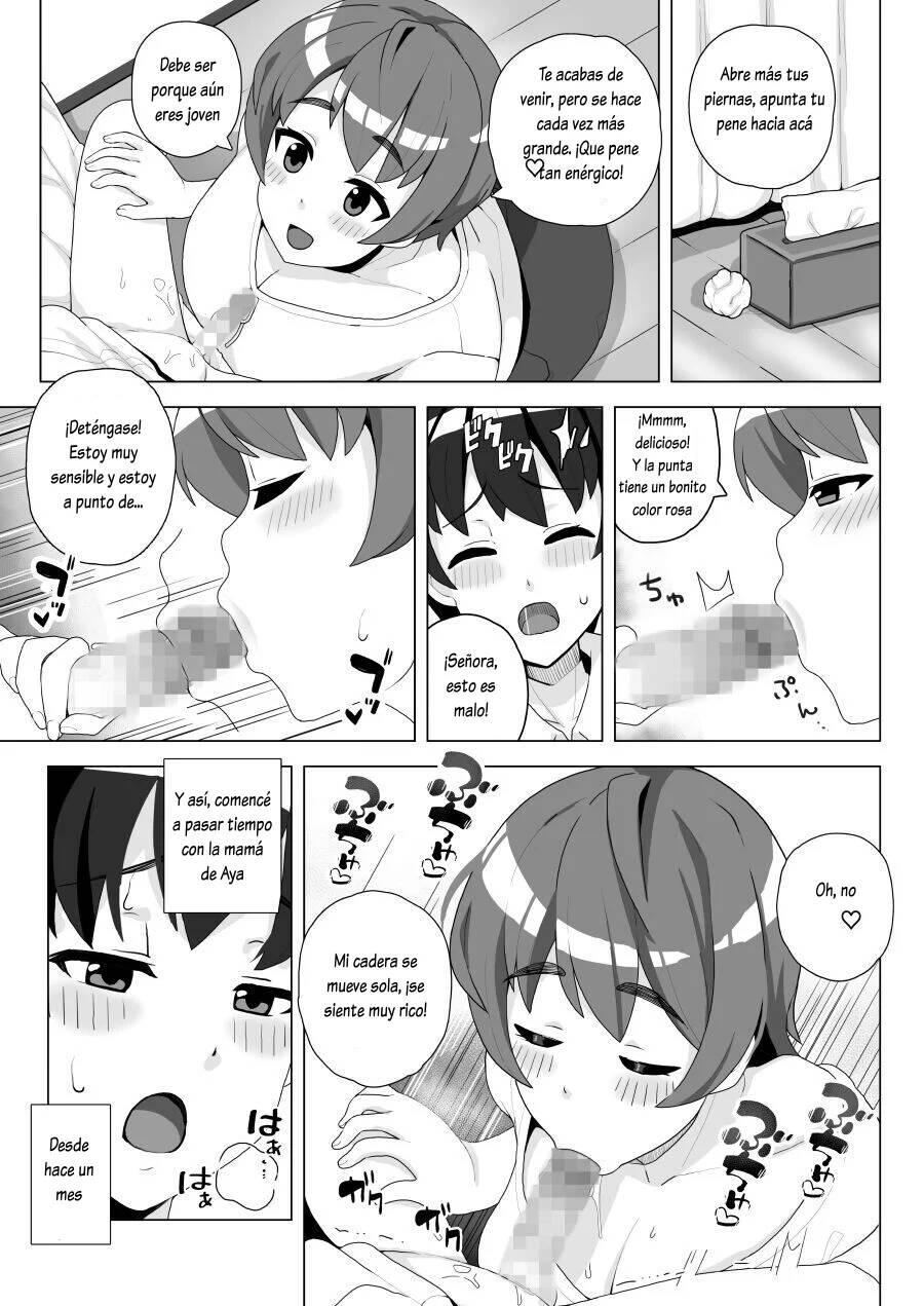 [Sasanoha Toro] Tomodachi no Mama wa Nakadashi OK na Sexfriend [Spanish] - Page 8