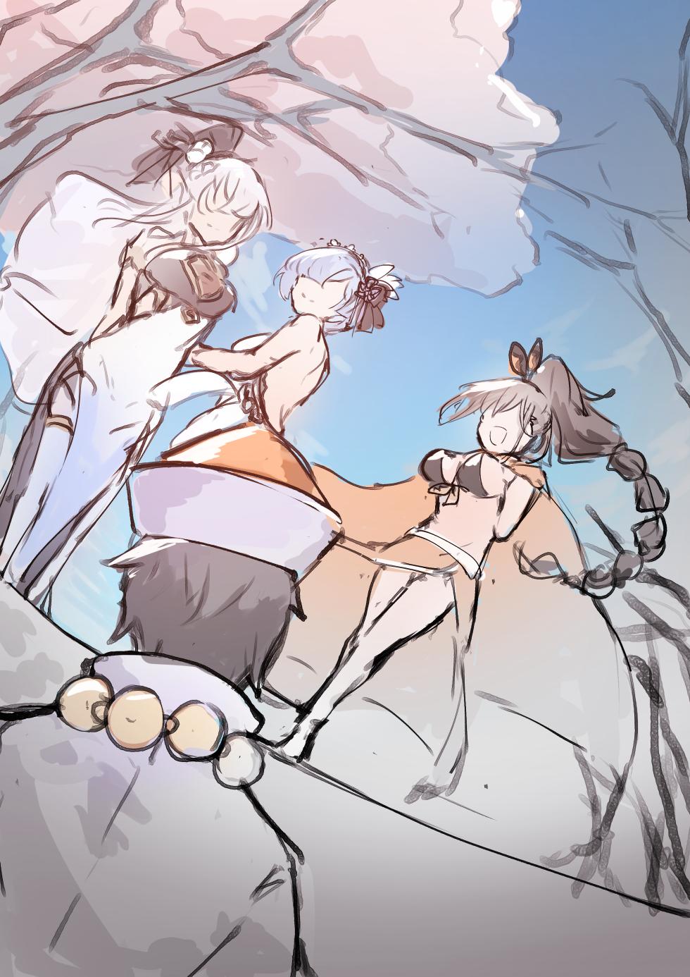 Emilia, Rem and Subaru futanari - Page 32