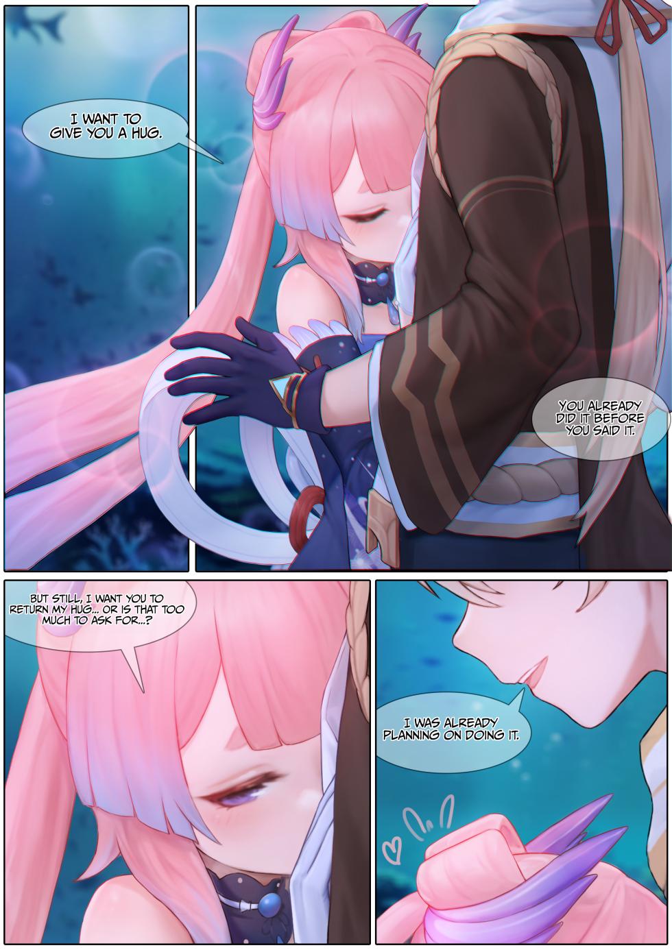 [Reikoku na Haizara] Flustered Kokomi (Genshin Impact) [English] [LunaticSeibah + Papo41] - Page 10