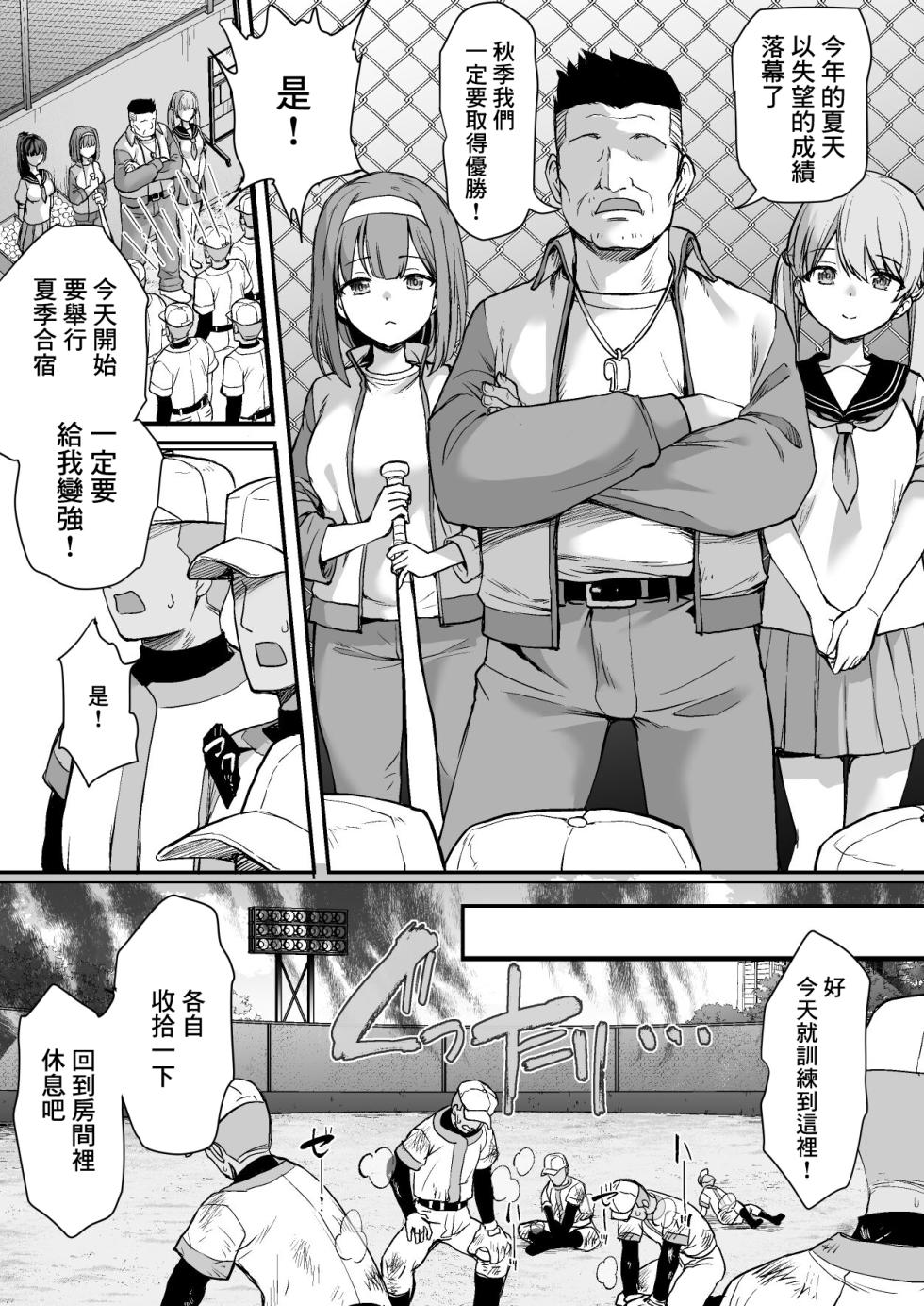 [B-Ginga] Katsuyaku Shitara H Dekiru Yakyuubu Gasshuku Hen [Chinese] - Page 1
