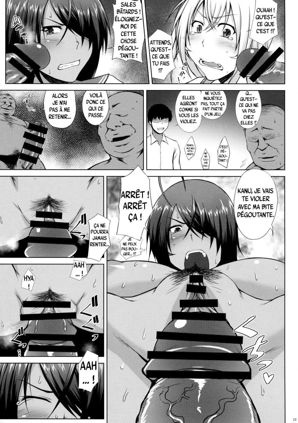 (C91) [Kikuya (Kimura Naoki)] Tousen no Utage | Banquet de mille ans (Ikkitousen) [French] - Page 18