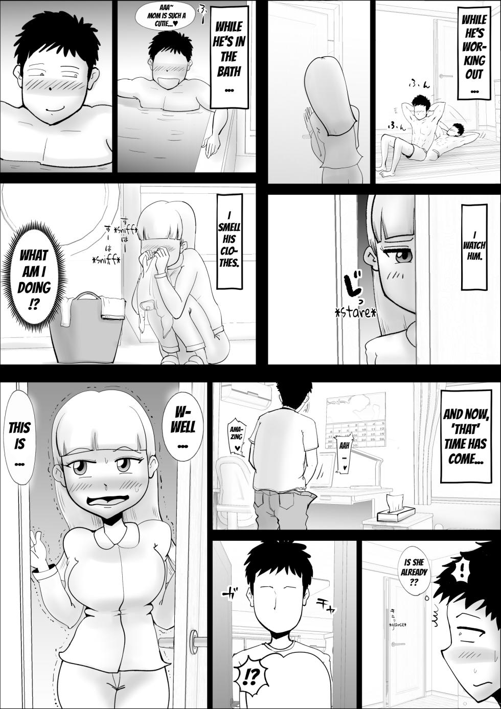[kazum] Kaa-san ga Nandakanda Itte Musuko no Seishori ni Tsukiatte kureta Hanashi | The Story of How a Mother Somehow Went Along With Her Son's Perverse Requests [English] - Page 24