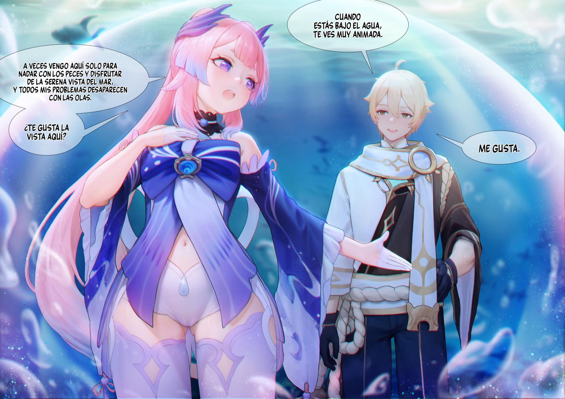 [Reikoku na Haizara] Kokomi Nerviosa (Genshin Impact) [Spanish] [Rakuen Translations] - Page 5