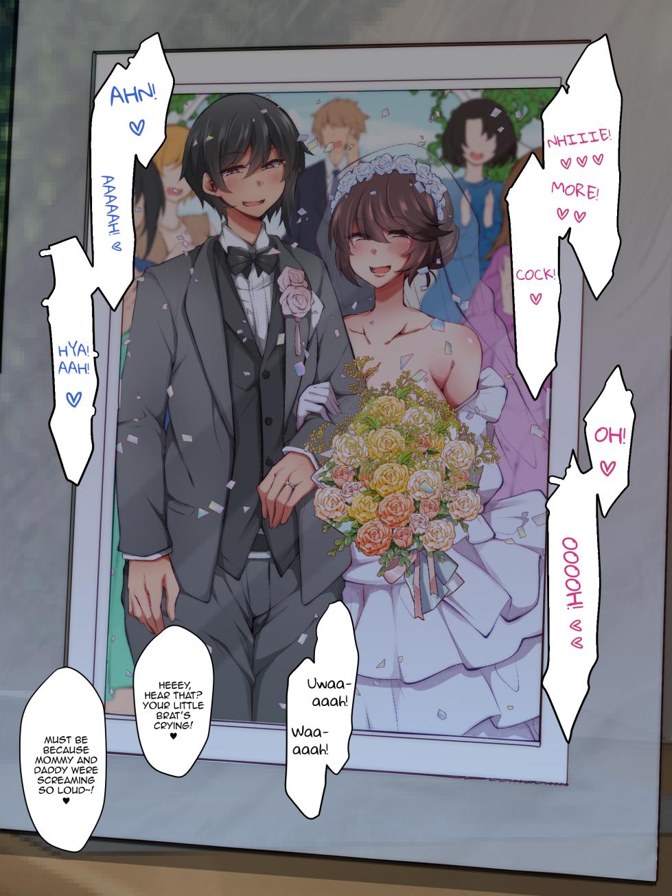 [Kimagure na Bakeneko (Jenigata, Gokuraku Jouko)] Futanari Rezukappuru no Aida ni Hairoutoshita Otoko | A Man Who Tried to Get Between a Futanari Lesbian Couple [English][FemdomScans] - Page 32