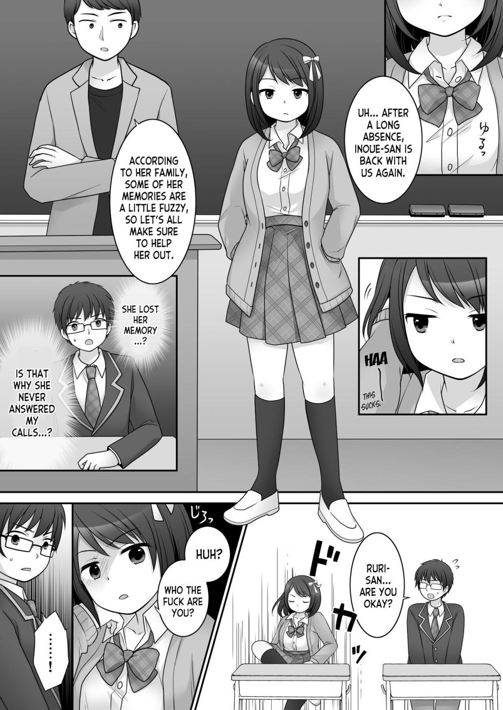 [TSF Mousou Chikusekijo (Kuratsuka Riko)] Furyou in Kanojo ~Boku no Kanojo no Karada wa Furyou Otoko (Aitsu) ni Nottoraremashita ~ [English] [desudesu] - Page 8