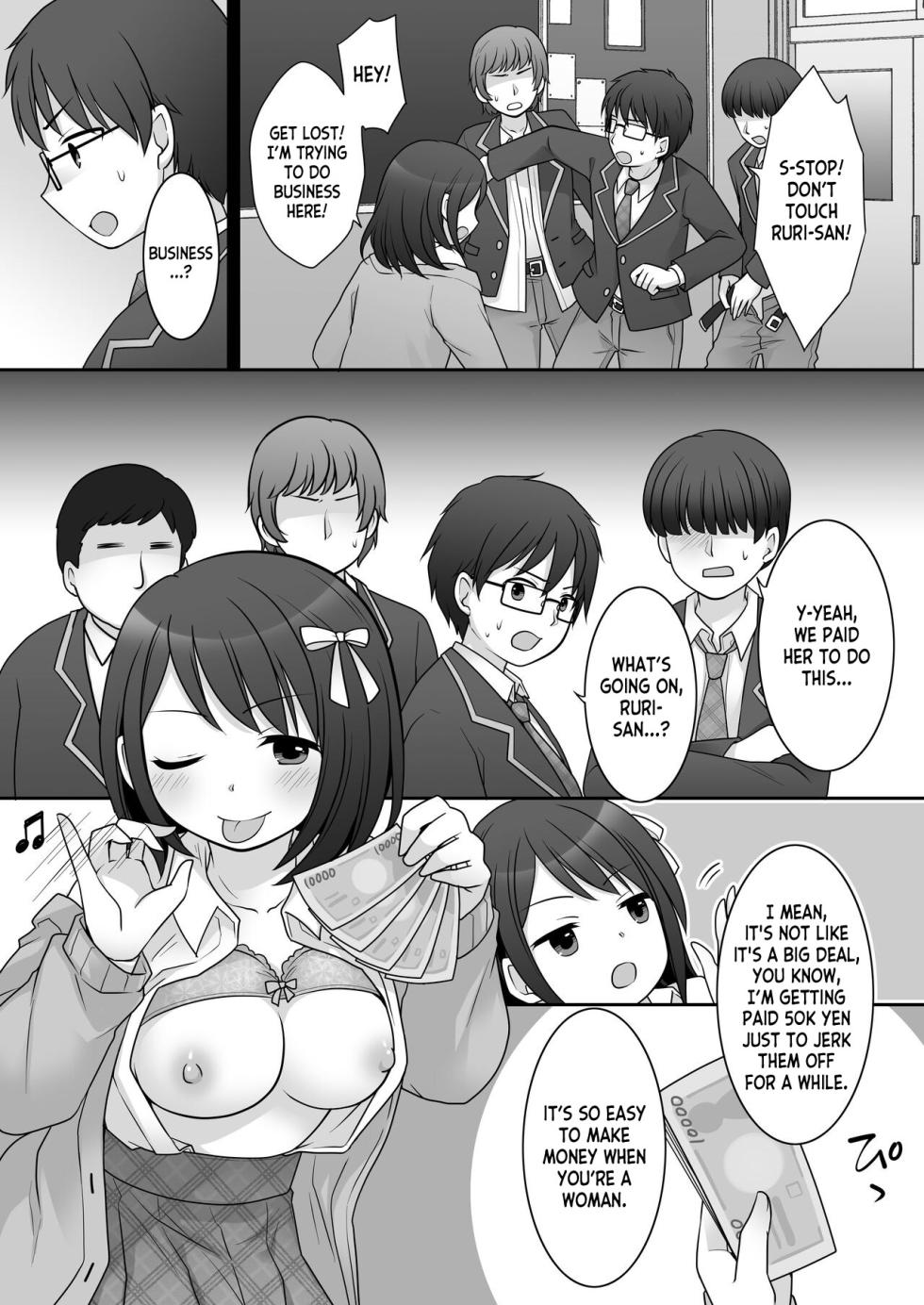 [TSF Mousou Chikusekijo (Kuratsuka Riko)] Furyou in Kanojo ~Boku no Kanojo no Karada wa Furyou Otoko (Aitsu) ni Nottoraremashita ~ [English] [desudesu] - Page 13