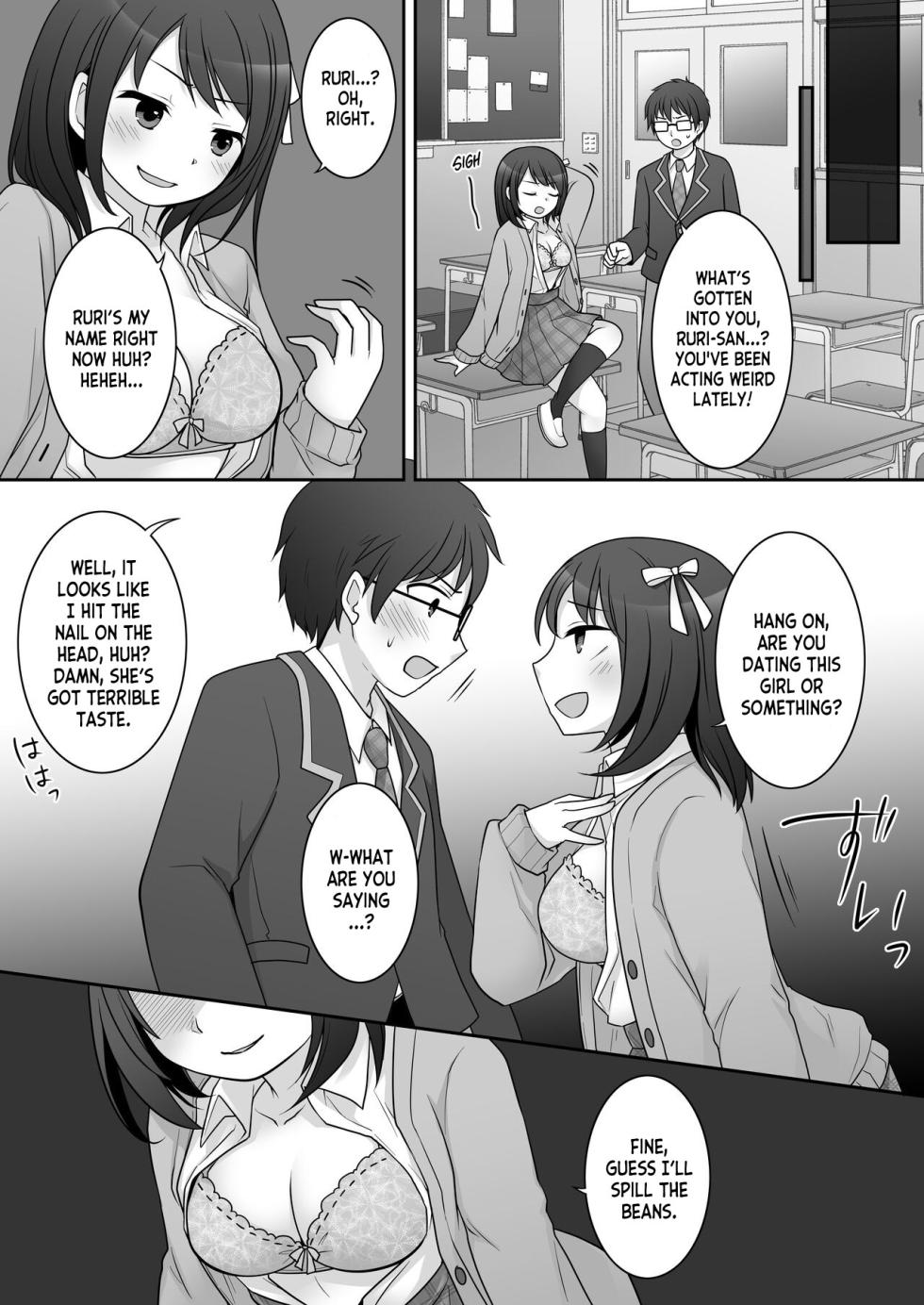 [TSF Mousou Chikusekijo (Kuratsuka Riko)] Furyou in Kanojo ~Boku no Kanojo no Karada wa Furyou Otoko (Aitsu) ni Nottoraremashita ~ [English] [desudesu] - Page 14