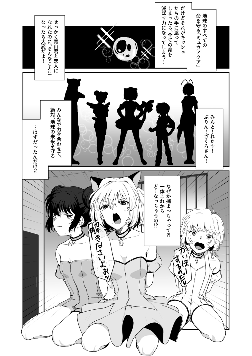 (COMIC1☆15) [Yorozuya Miyakotei (Miyako no Gohan)] Gohoushi yori Oshioki ga Suki (Tokyo Mew Mew) [Sample] - Page 2