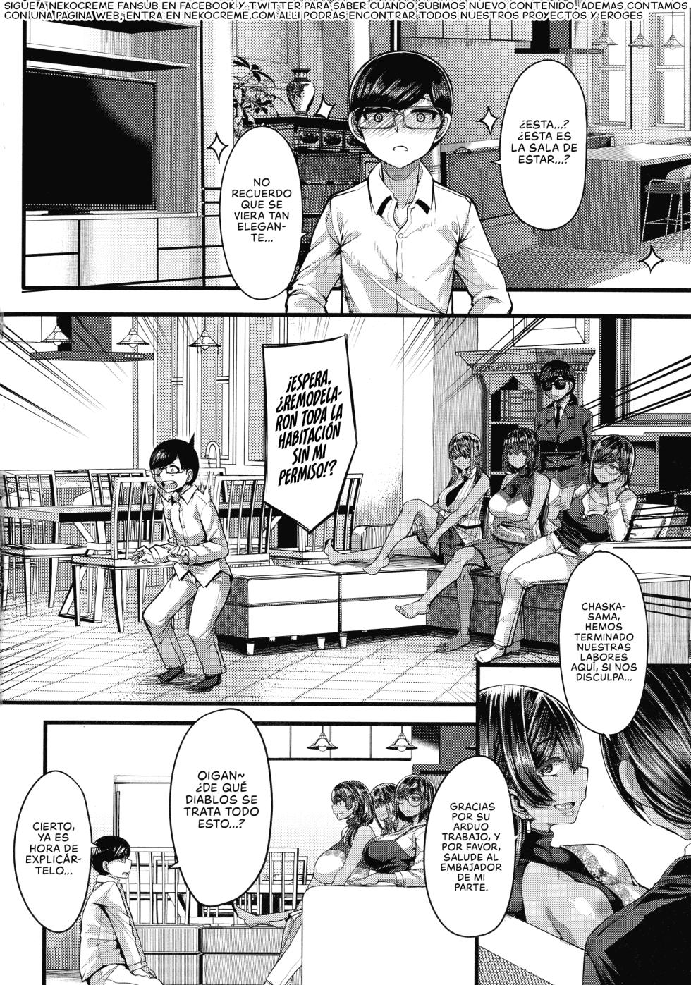 [Yutaka-me] Kasshoku Hime to Himitsu no Keiyaku | Un Contrato Secreto con las Princesas de Piel de Olivo [Spanish] [NekoCreme] - Page 7