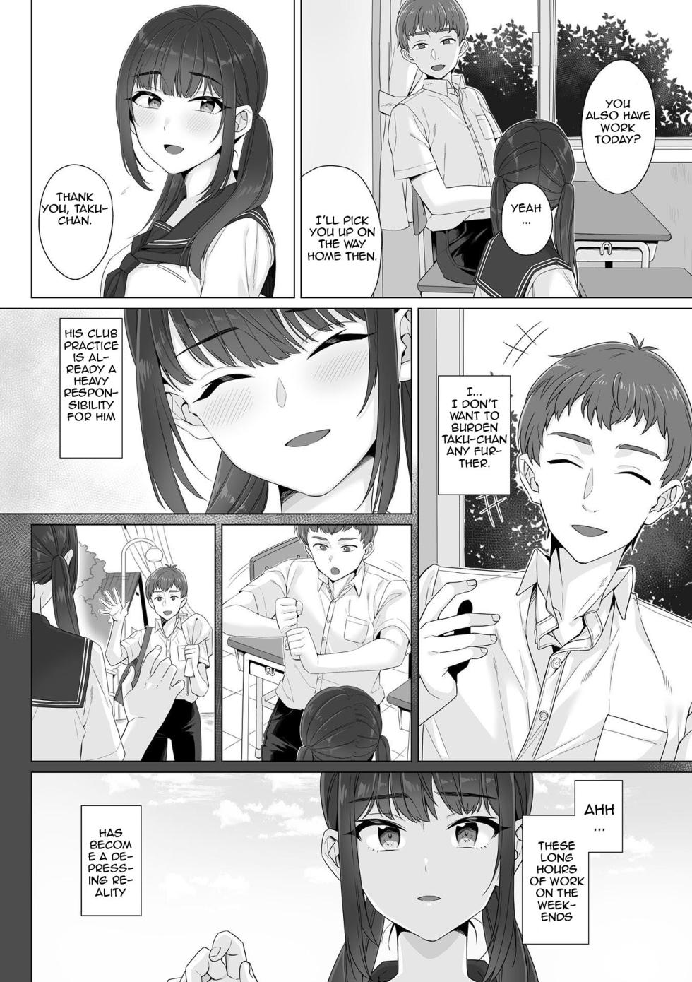 [miniru] Junboku Joshikousei wa Oyaji Iro ni Somerarete Comic Ban [Chapters 1- 4] [English] - Page 36