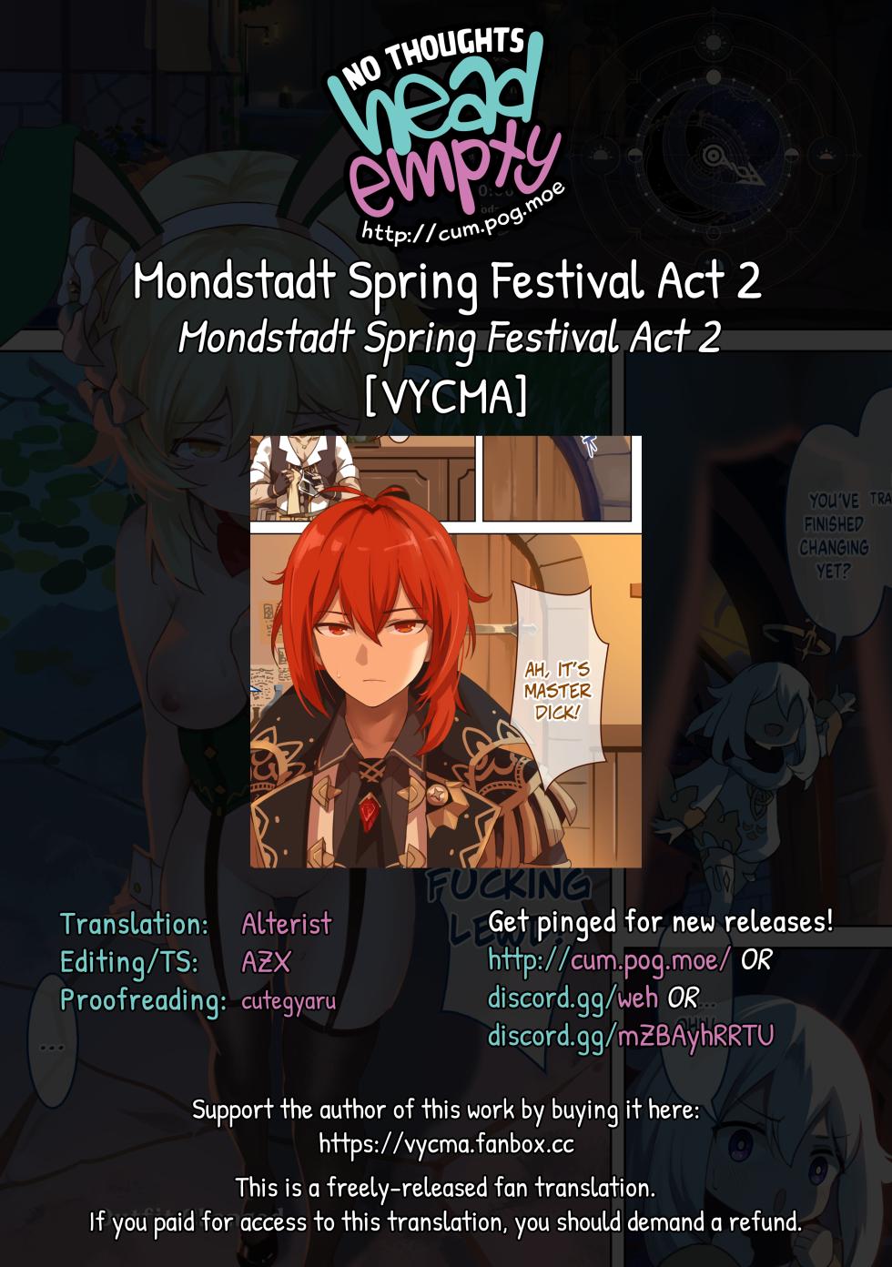 [VYCMa] Mondstadt Hot Springs Festival Act 2 (Genshin Impact) [English] [head empty] - Page 23