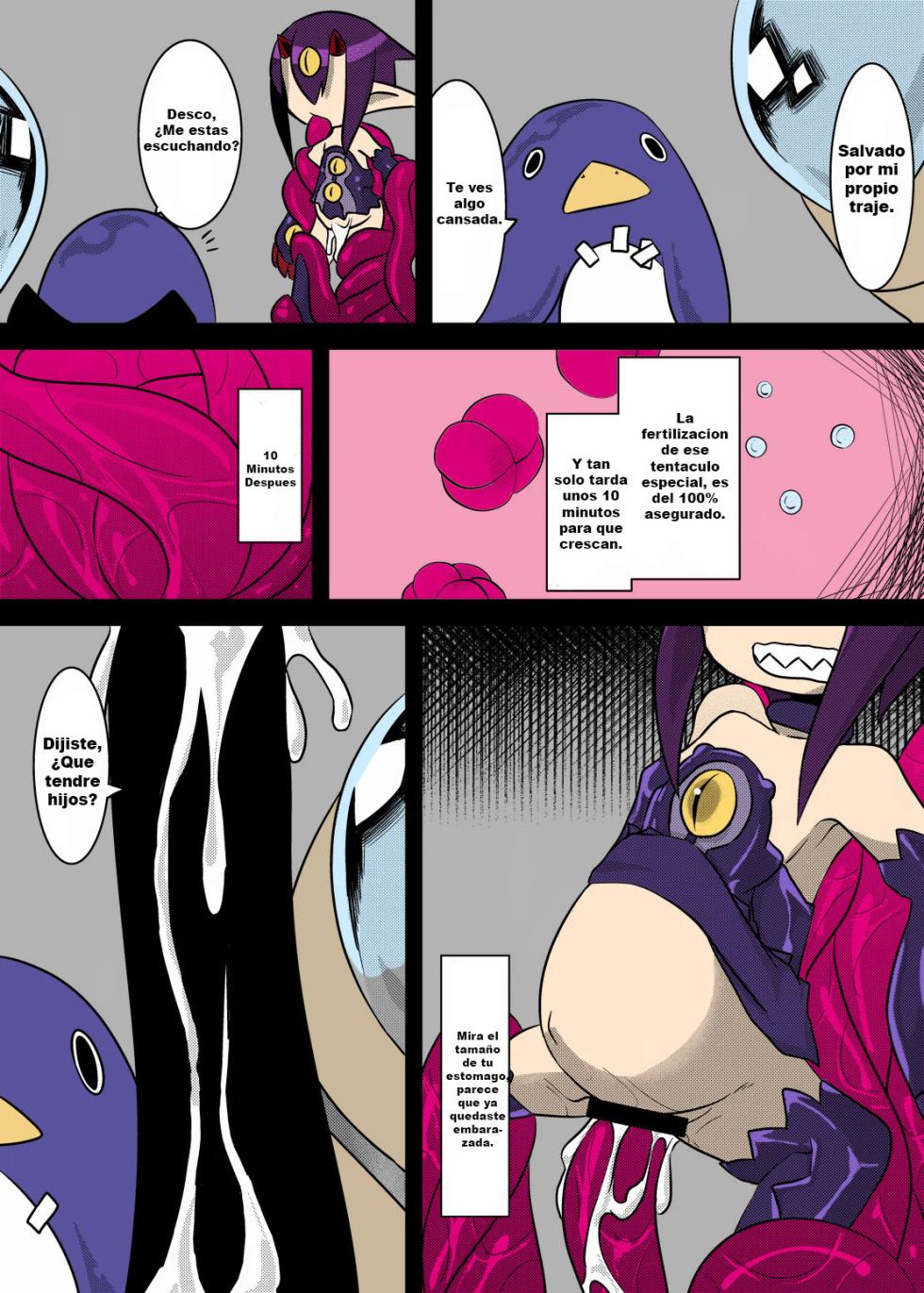 [Narukotei (Akiyama Yuuzi)] Rippa na LasBoss ni Naru Tame ni (Disgaea 4) [Spanish] [Colorized] [Digital] - Page 20
