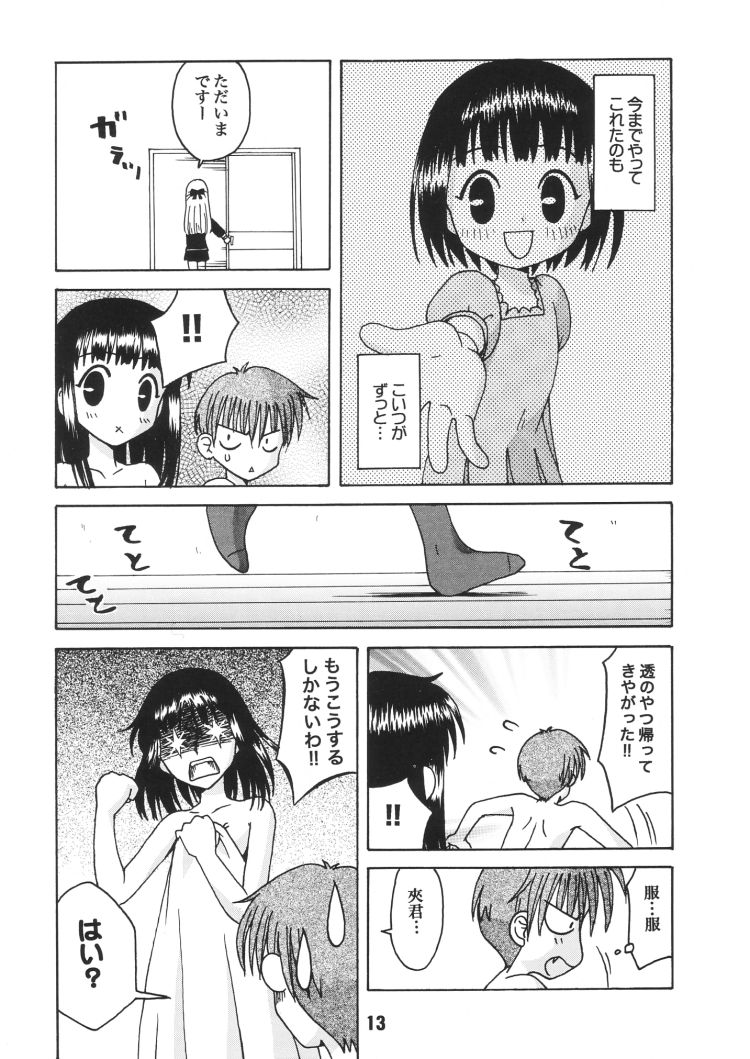 (C61) [Shinohara Heavy Industry (Various)] FRUKET. (Fruits Basket) - Page 12