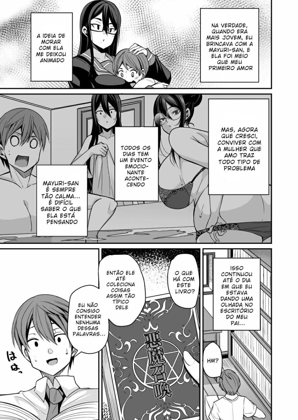 [Houkago Inokorigumi (Nishida Megane)] Succubus Maid no Mayuri-san [Portuguese-BR] - Page 5