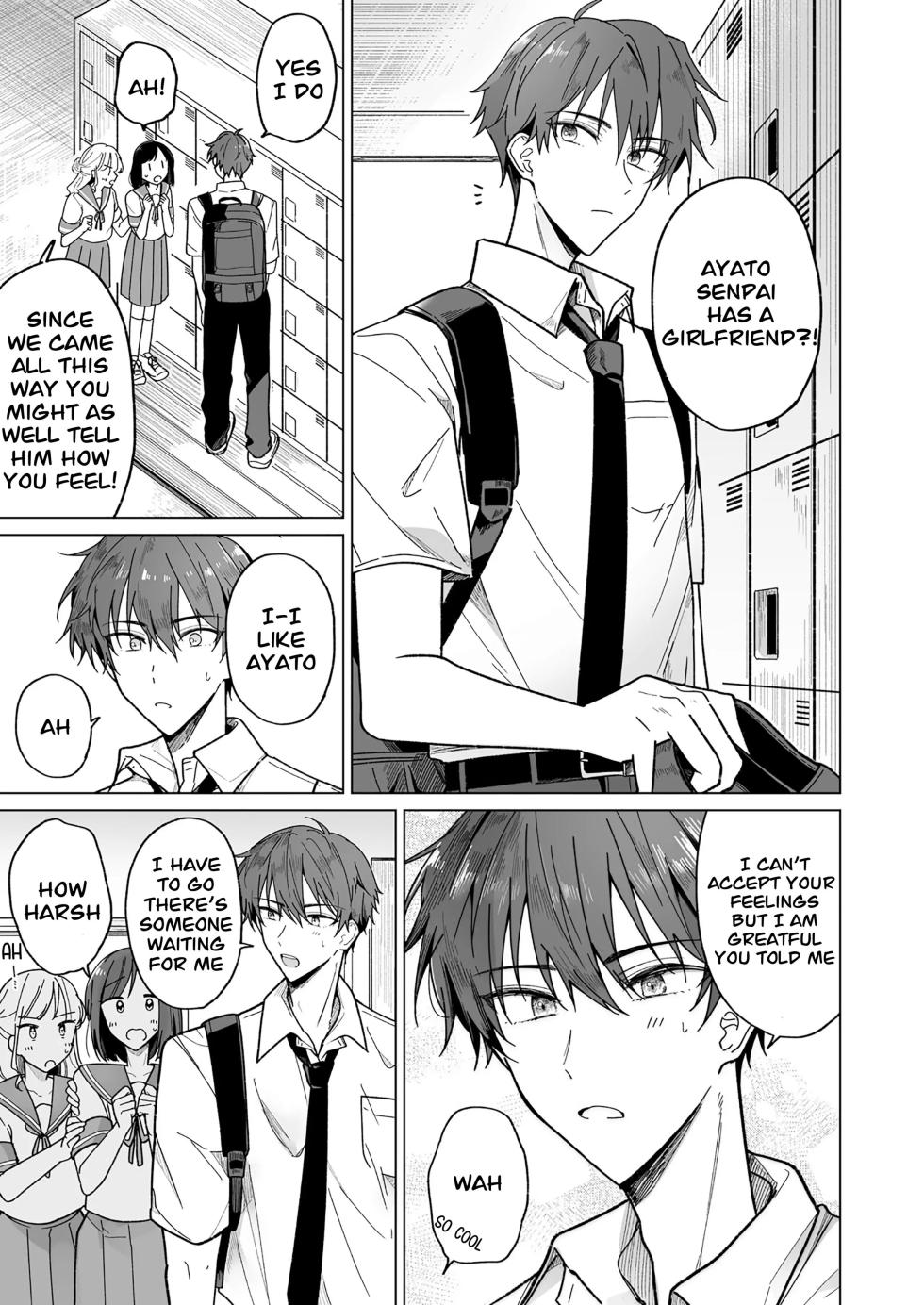 [Osoba 3-gou] Ayato-kun wa Doushitai？ ~Cool na Kareshi wa Semerareru no ga Hazukashii!~ _ What do you want to do, Ayato？ ~Cool boyfriend is embarrassed to be Teased!~ [English] - Page 1