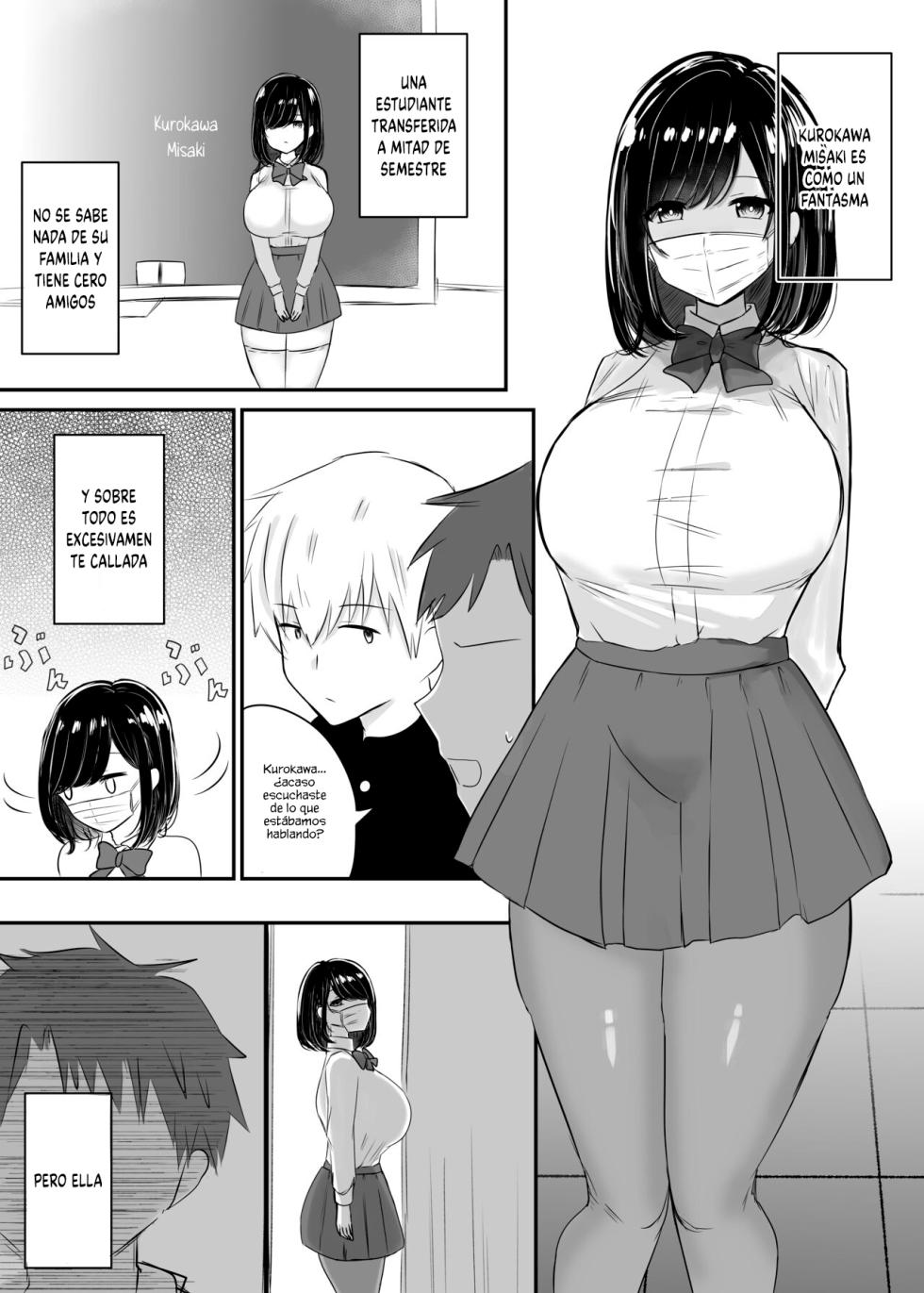 [Nekosaku Land] Kurokawa-san wa Nandemo Iu Koto o Kiite Kureru [Spanish] [Kobeni Enjoyer] [Leisure Scan] - Page 3
