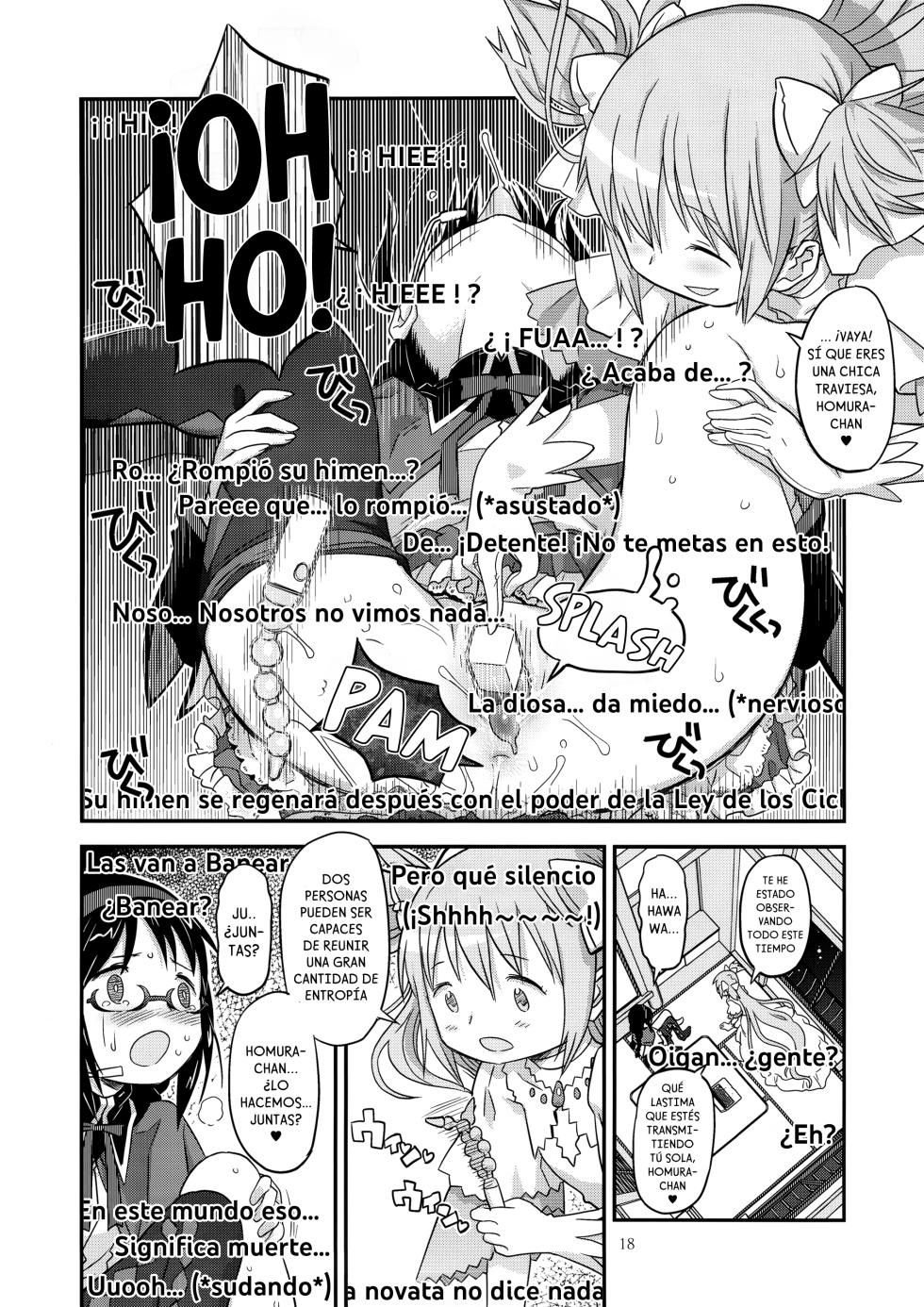 (C89) [GADGET (A-10, Ore to Umi, GOMOS)] GIRLIE:EX02 (Puella Magi Madoka Magica) [Spanish] - Page 17