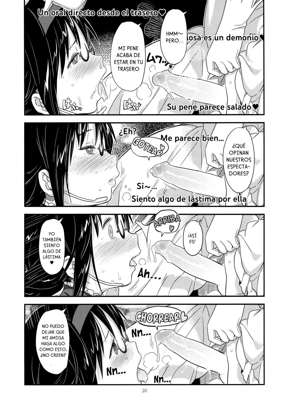(C89) [GADGET (A-10, Ore to Umi, GOMOS)] GIRLIE:EX02 (Puella Magi Madoka Magica) [Spanish] - Page 19