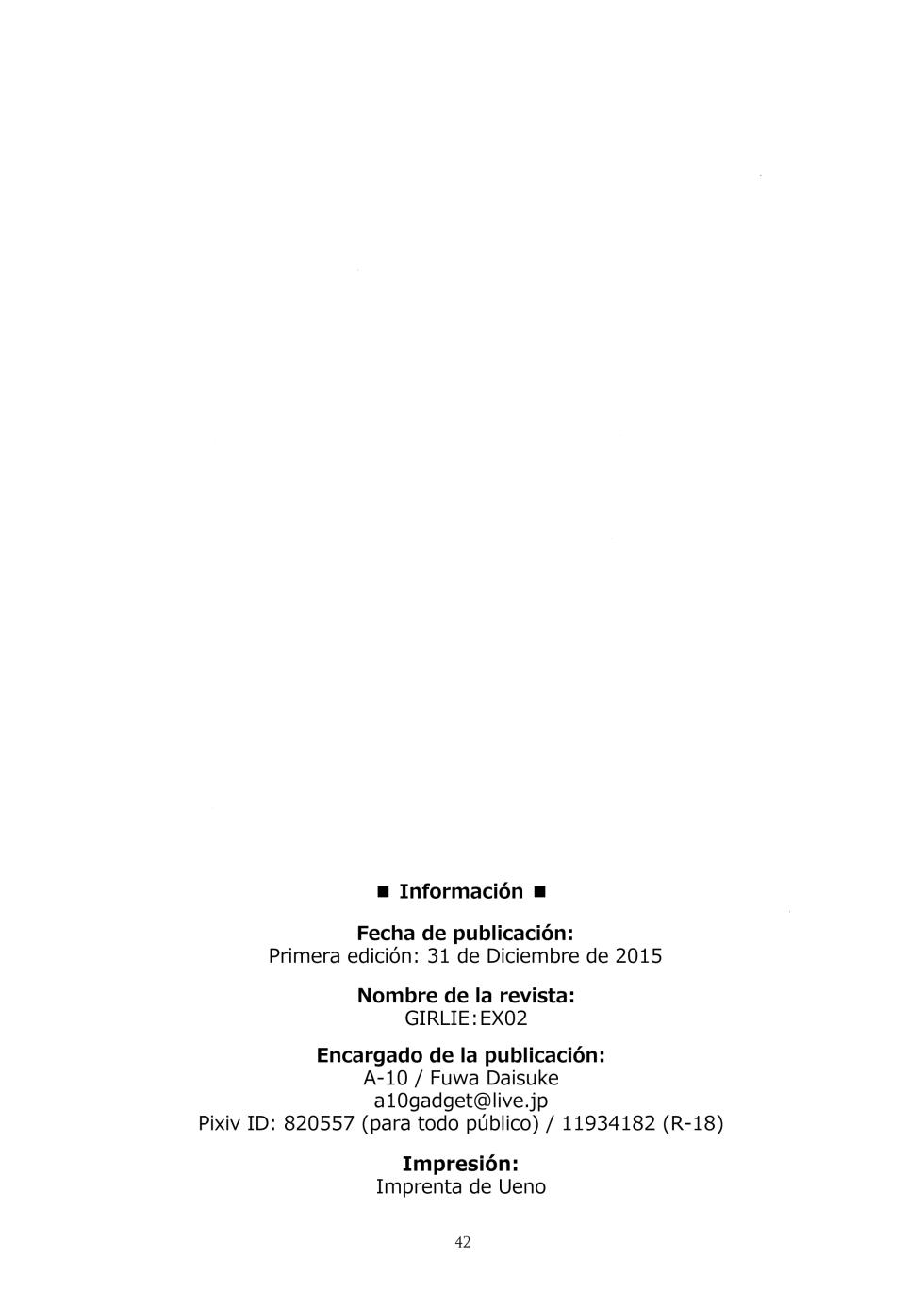 (C89) [GADGET (A-10, Ore to Umi, GOMOS)] GIRLIE:EX02 (Puella Magi Madoka Magica) [Spanish] - Page 40