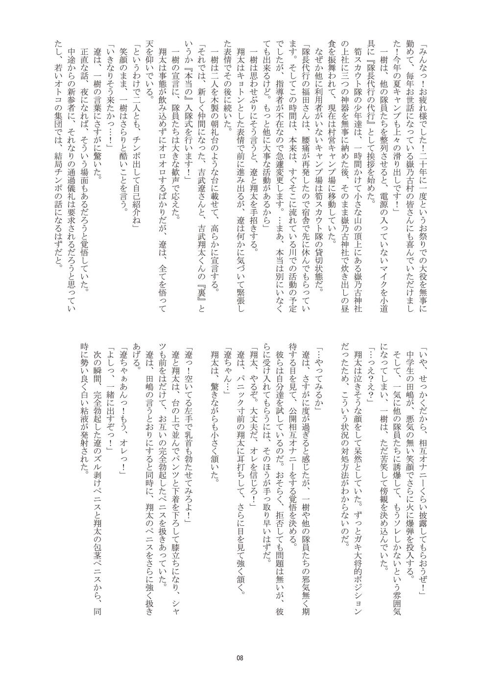 [Takenoko Gohan, Buaifamu (Takenokoya)] Choutaiken!? Summer Boys [Decensored] [Digital] - Page 8