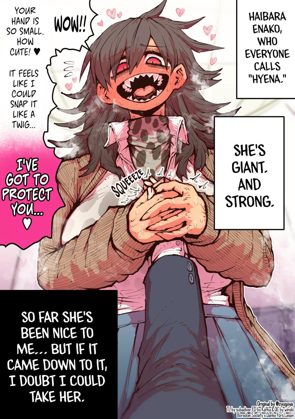 [Zyugoya] Being Targeted by Hyena-chan [English] [danke.moe] [Ongoing] - Page 4